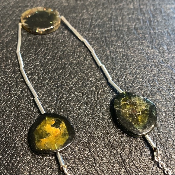 Handmade Tourmaline Gemstone Necklace - Picture 3 of 10